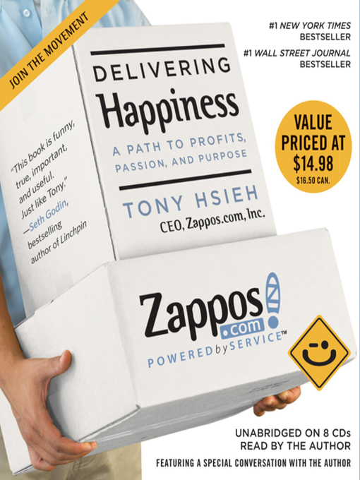Title details for Delivering Happiness by Tony Hsieh - Available